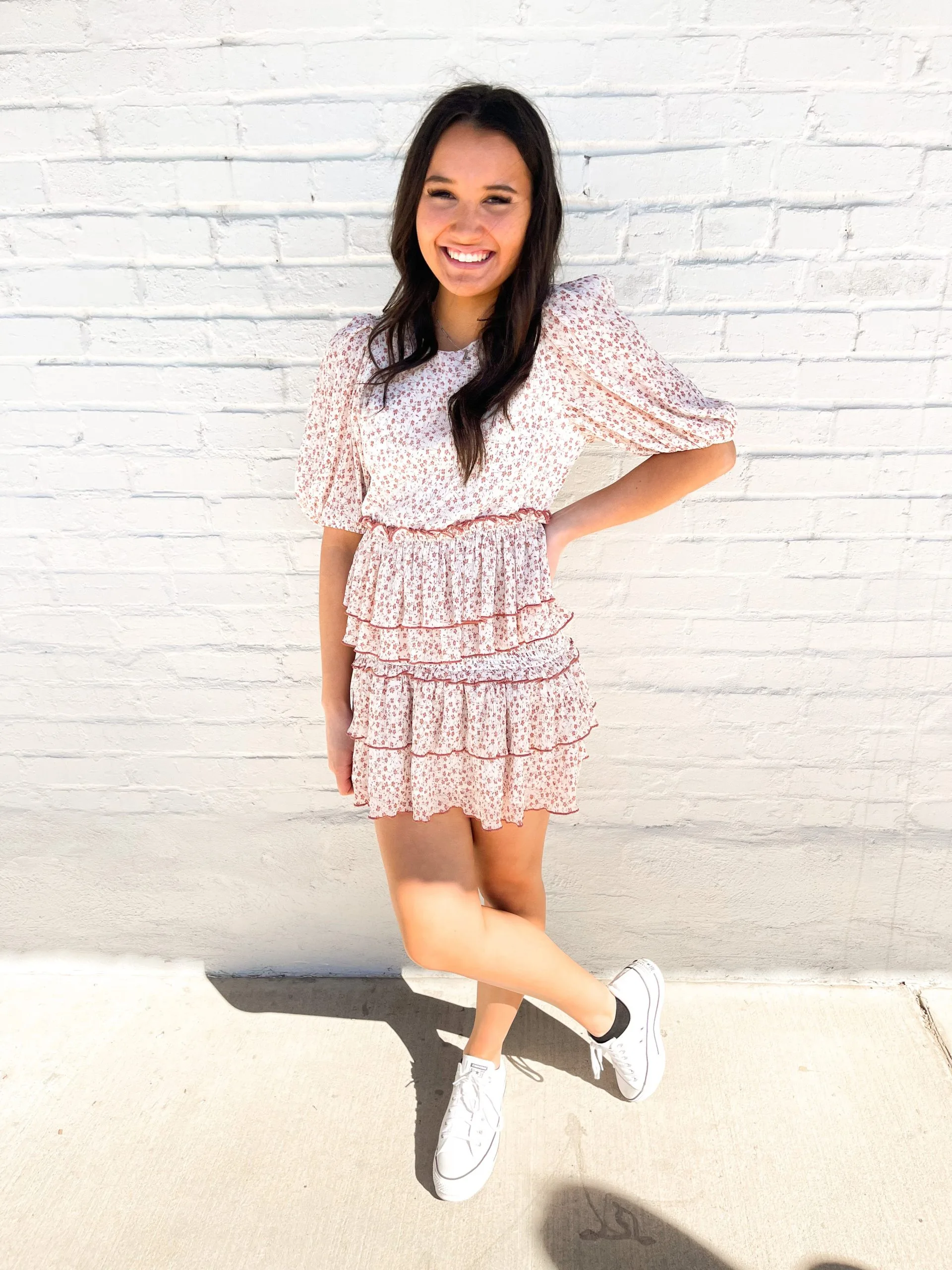 Honeysuckle Rose Boutique Simply Sweet Floral Skirt 3 Honeysuckle Rose Boutique Simply Sweet Floral Skirt