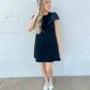 Honeysuckle Rose Boutique Payton T - Shirt Dress - Black -Skirt Sales Store image c168784b 7fb4 48c1 a070 fc5e65097d1a