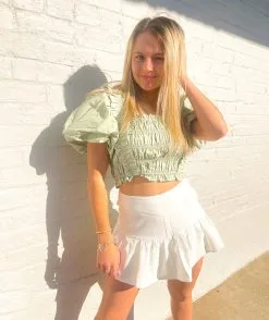 Honeysuckle Rose Boutique Harley Ruffle Skort