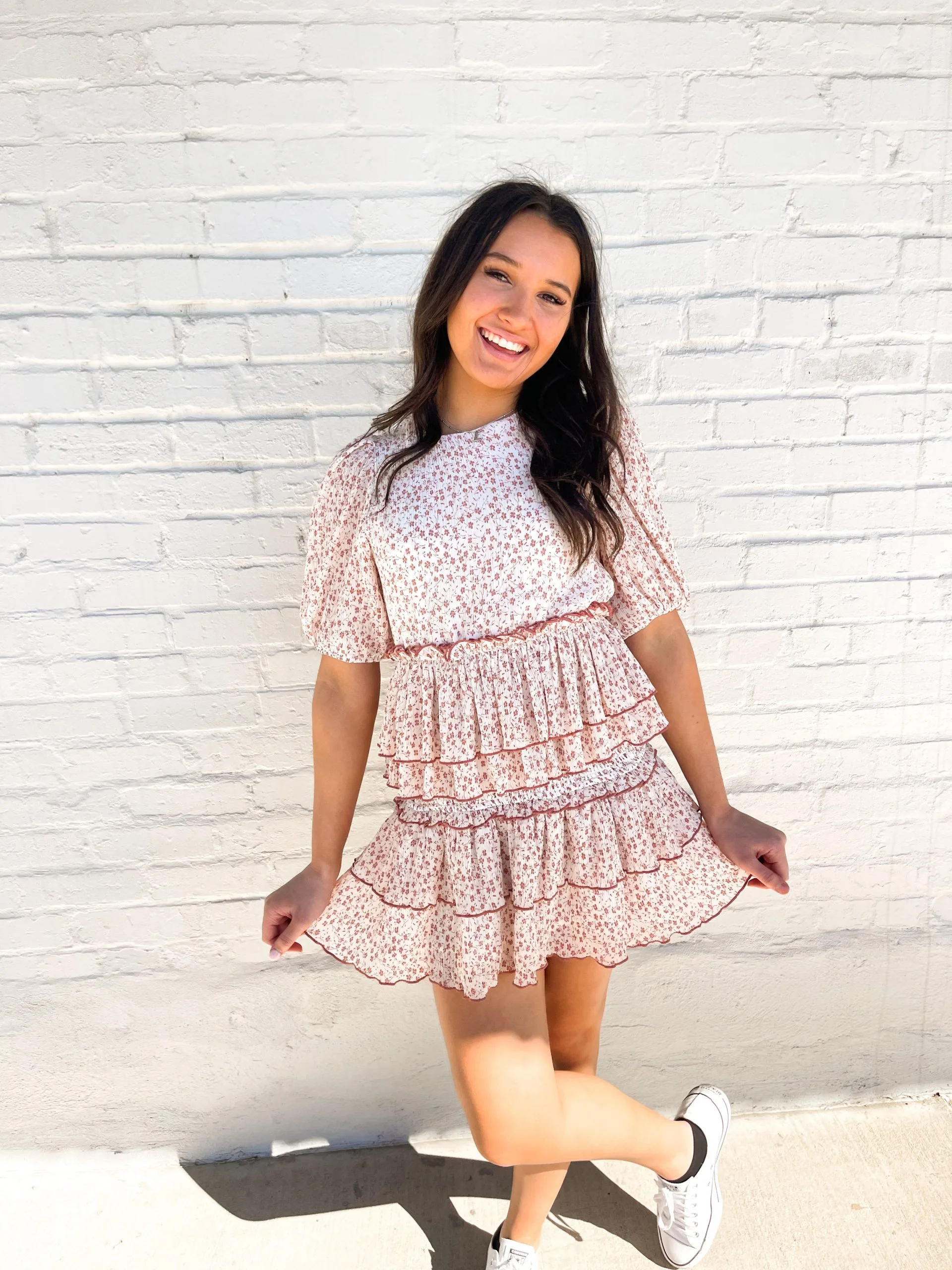 Honeysuckle Rose Boutique Simply Sweet Floral Skirt 4 Honeysuckle Rose Boutique Simply Sweet Floral Skirt - Image 2