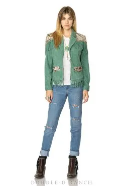 Double D Ranchwear Double D Ranch Chrome Jacket - Lucky Shamrock