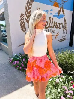 Show Me Your Mumu Velma Skirt - Retro Garden