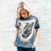 Honeysuckle Rose Boutique Panther Bleached Tee