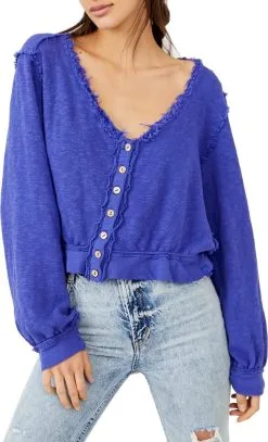 Free People Golden Road Cardi-Ink
