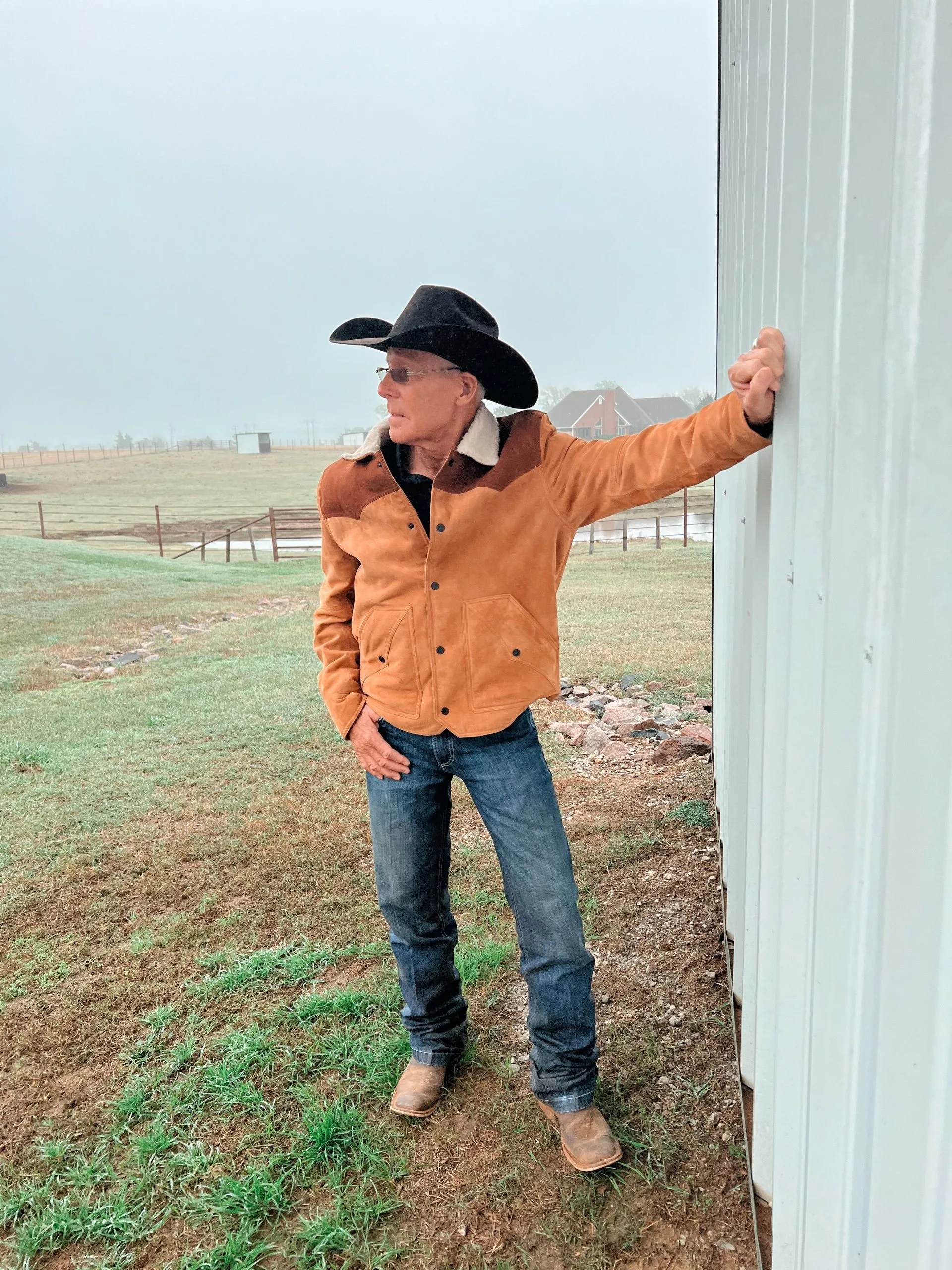 Men's Scully Tan Suede Leather Jacket 3 Men's Scully Tan Suede Leather Jacket