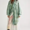 Free People Plaid Long Ruby Shacket-Sage Combo 1 Free People Plaid Long Ruby Shacket-Sage Combo -Skirt Sales Store images.urbndata