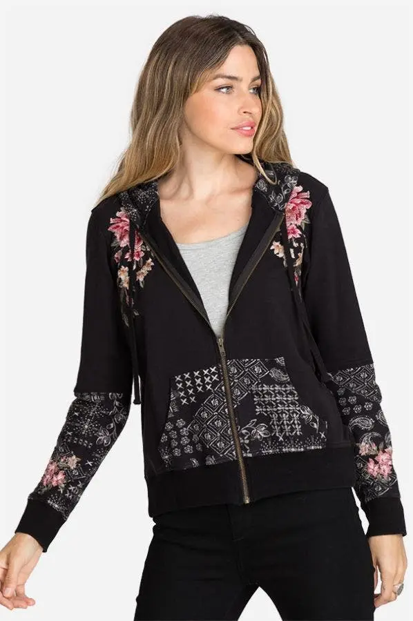 Johnny Was Joanna Bandana Mix Zip Up 3 Johnny Was Joanna Bandana Mix Zip Up