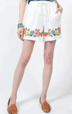 Ivy Jane Juan White Terry Short