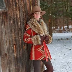 Tasha Polizzi Plains Jacket-Chili