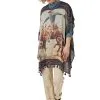 Double D Ranchwear Double D Eloise Rodeo Poncho -Skirt Sales Store poncho eloise front 08813