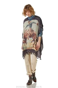Double D Ranchwear Double D Eloise Rodeo Poncho
