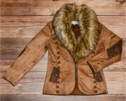 Tasha Polizzi Hacking Jacket-Saddle