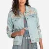 Johnny Was Kayra Denim Jacket -Skirt Sales Store w43421 5 denim blue 1